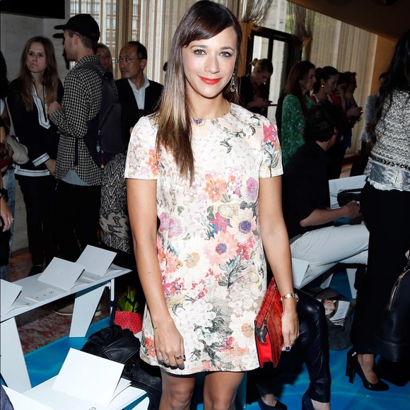 Tory Burch Kaley Floral Tweed Dress Sz 6 - Picture 9 of 9